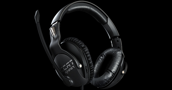 roccat has unveiled their new stereo gaming headset say hello to the khan pro