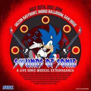 sounds of sonic san diego comic-con 2017