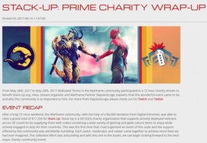 stack-up warframe 72 hour charity stream