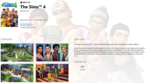 the sims 4 xbox one pre-order page