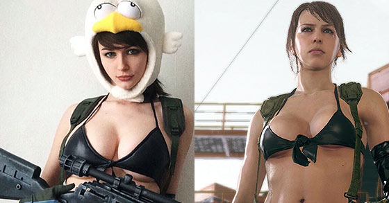 tniwe just made a really sexy cosplay of quiet from metal gear solid 5
