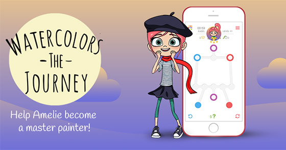 adonis softwares watercolors the journey is coming to android units on the 9th of august