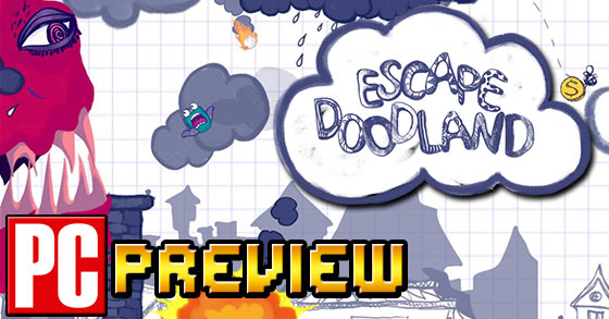 escape doodland pc preview a crazy fun 2 5d arcade auto run platformer