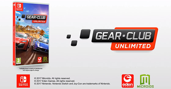 gear club unlimited is set for a release to the nintendo switch on december 1st