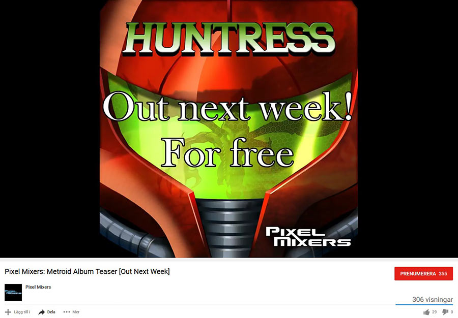 Pixel Mixers will release their "Huntress" album soon TGG