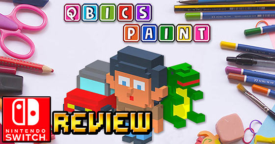 qbics paint nintendo switch review a pretty entertaining-3d modeling and painting game