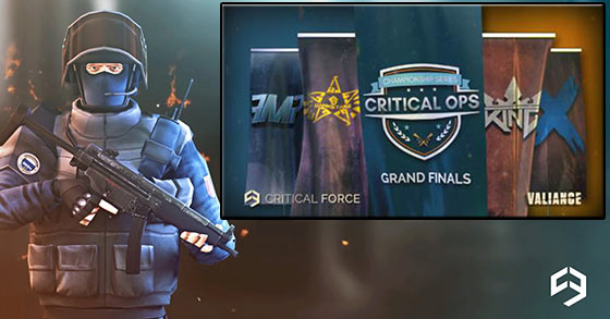 the competitive mobile fps game critical ops now has an army of 25 million mobile soldiers