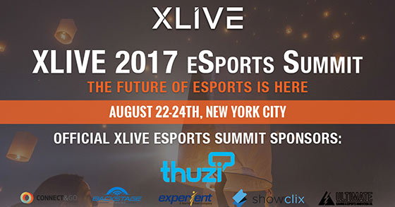 xlive esports summit 2017 kicks-off on the 22nd of august
