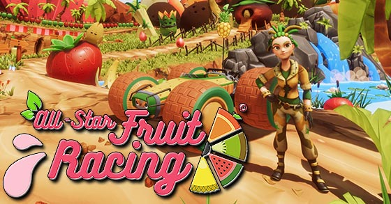 all-star fruit racing is launching to pc via steam early access today