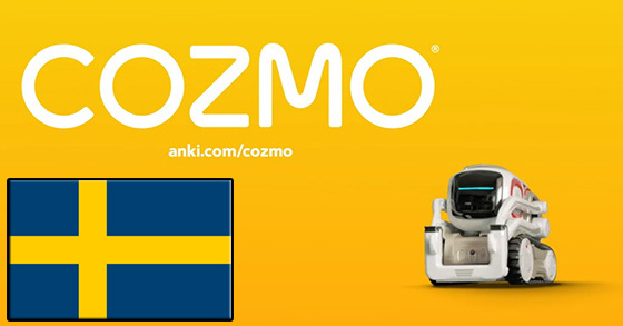 ankis cozmo robot is now available via major retailers in sweden