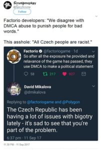 factorio on dmca abuse
