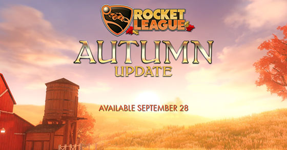 rocket leagues autumn update will be available later today