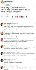 sean vanaman‏ vs pewdiepie firewatch