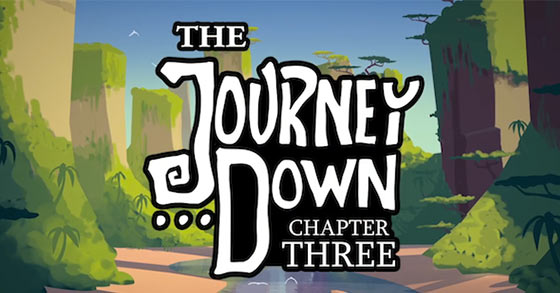 the journey down chapter three is out now on steam and the app store