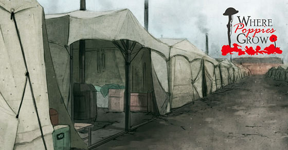 devgru p has launched a kickstarter campaign for their new visual novel where poppies grow