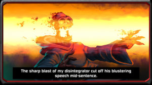 space tyrant the sharp blast