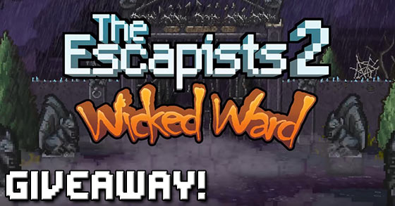 the escapists 2 halloween pc giveaway base game season pass plus the wicked ward dlc