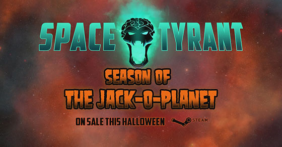 the fast paced strategy game space tyrant gets spooky with its jack-o-planet release