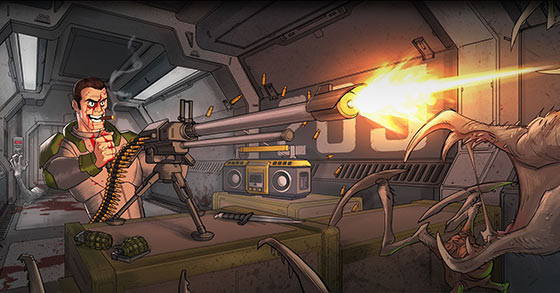 the pixel style survival mode shooter let them come is out now for pc and xbox one