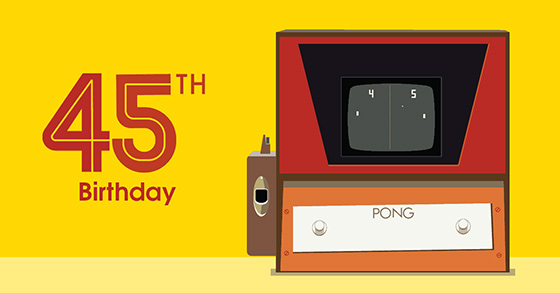 atari declares today as the pong day in celebration of pongs 45th anniversary