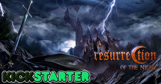 resurrection of the night alucards elegy kickstarter campaign has just kicked-off