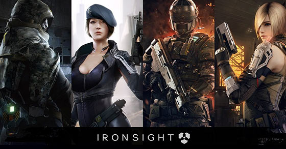 the closed beta for the high tech military shooter ironsight begins november 14th