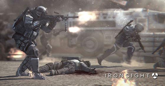 the closed beta for the high tech military shooter ironsight begins today