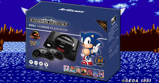 the sega mega drive classic game console hd is out now across the nordic countries