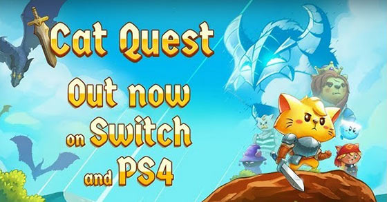 the super cute cat action rpg cat quest is out now on switch and ps4