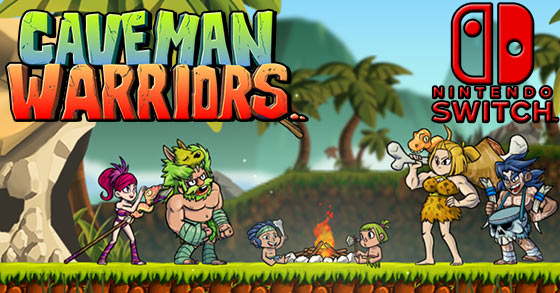 caveman warriors is coming to the nintendo switch by tomorrow