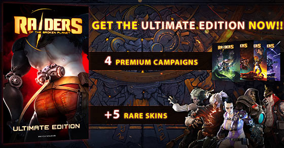 raiders of the broken planet gets an ultimate edition pack for pc ps4 and xbox one