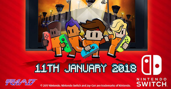 the escapists 2 is coming to the nintendo switch on the 11th of january 2018