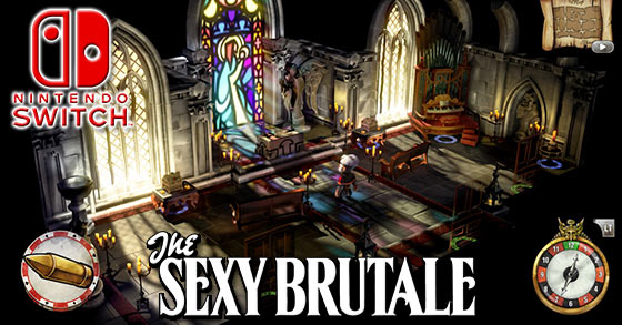 the time looping adventure puzzle game the sexy brutale is out now for the nintendo switch