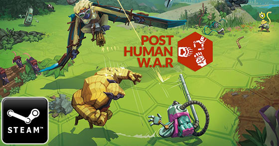 the turn-based strategy game post human war is now available on steam