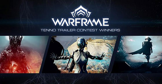 warframe announced the winners of its tennos greatest trailer contest at the game awards 2017 event