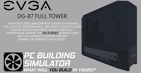 evga brings its components to pc building simulator