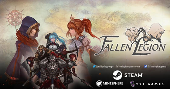 the action rpg fallen legion plus is coming to pc today via steam