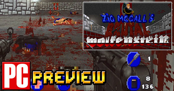 brutal wolfenstein v5.0 demo pc preview a great and very brutal version of wolfenstein 3d