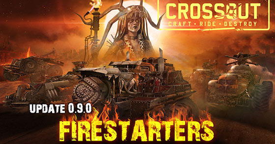 crossouts firestarters faction is now available to all players