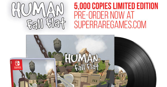 human fall flat gets a physical nintendo switch release with super rare games