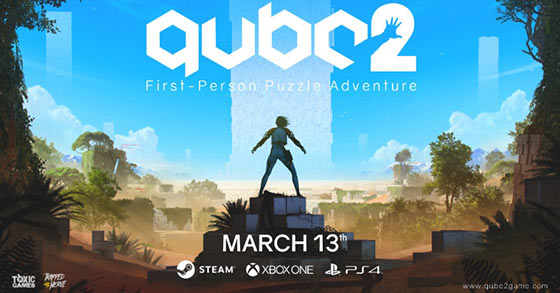 qube 2 is to launch on pc xbox one and ps4 on march 13th