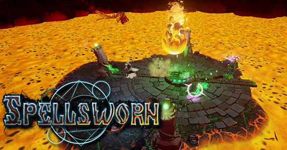 the pvp arena brawler spellsworn is going free to play on the 13th of march