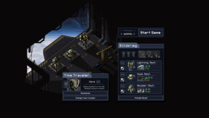 into the breach the pilot and mech selection screen