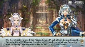 sacred sword princesses lewd dialog