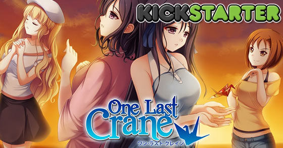 the emotional visual novel one last crane has started its final countdown on kickstarter