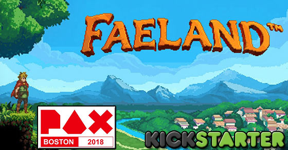 the metroidvania arpg faeland is coming to pax east 2018 and kickstarter in april