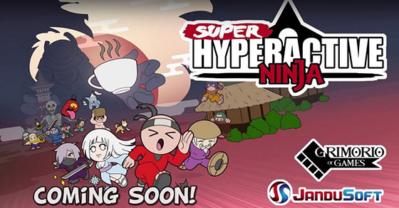 super hyperactive ninja is coming soon to pc ps4 and xbox one