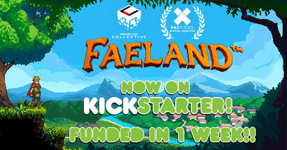 the metroidvania arpg faeland has been fully funded on kickstarter