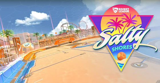 psyonix has announced the salty shores update for rocket league