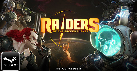 raiders of the broken planet is now free on steam for free for a limited time
